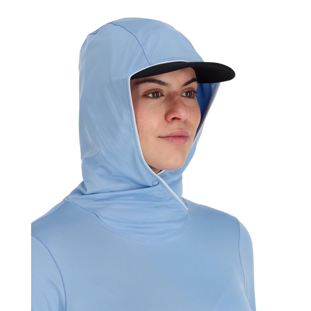 Simms BugStopper SolarFlex Hoody Women's in Cornflower